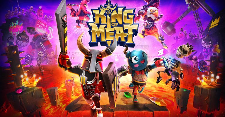 Construa, lute e salve: King of Meat, um jogo de plataforma cooperativo, tem data de estreia