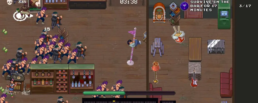 Karate Survivor: voadoras, mop assassino e repetição