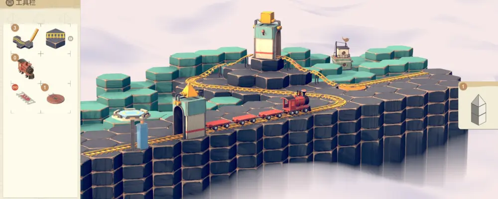 The Lilliput Workshop é trenzinho mágico com descarrilamento