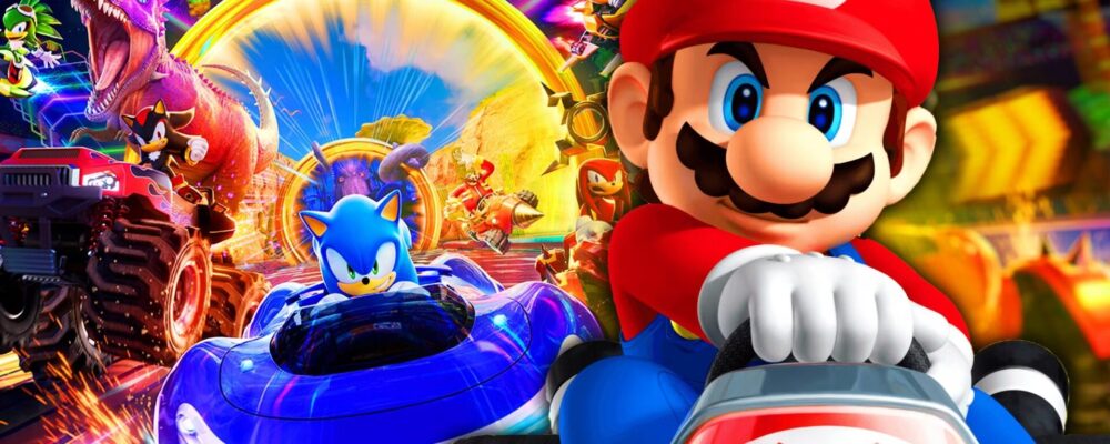 Sonic provoca Mario Kart em novo trailer e chama para um “racha” nas pistas