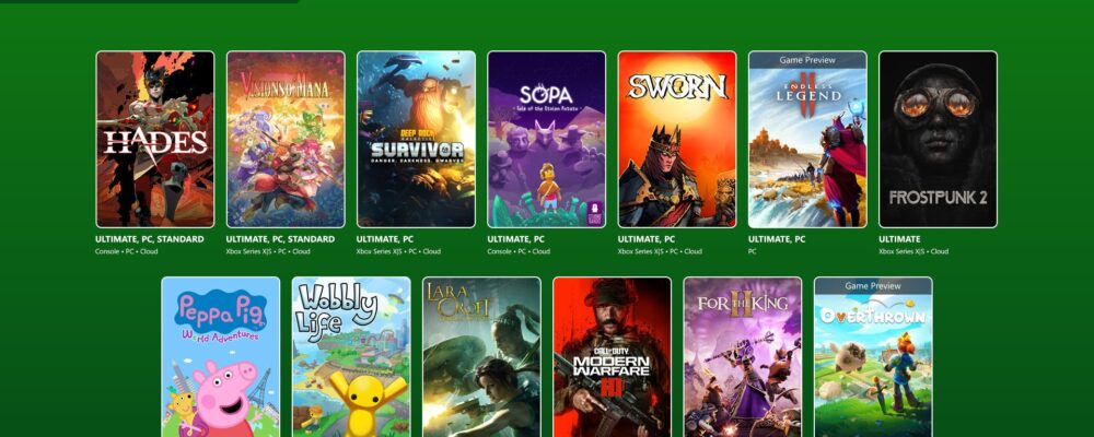 Hades e Visions of Mana são os destaques do novo drop do Game Pass