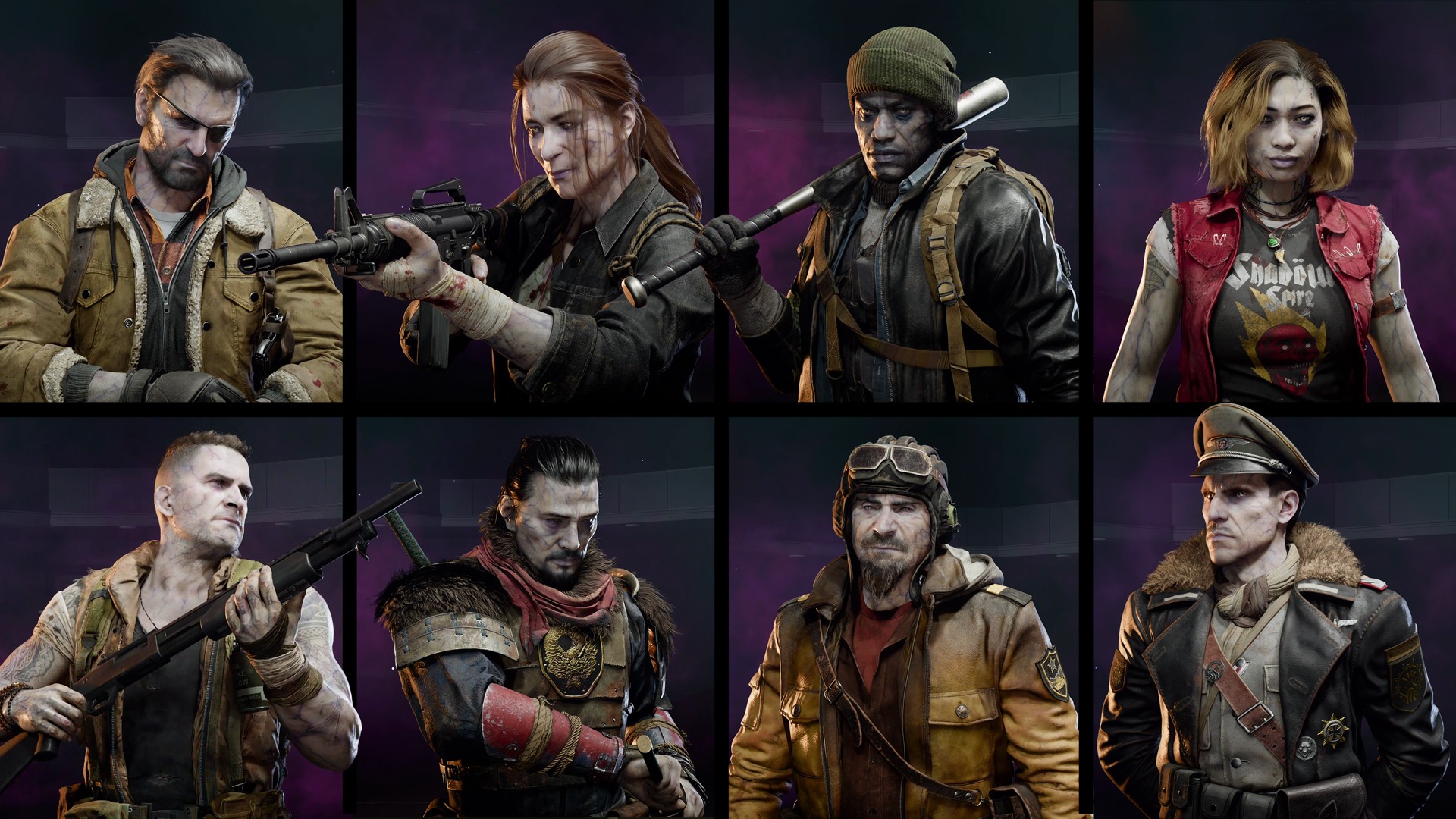 Personagens Call of Duty Black Ops 7 Zombies
