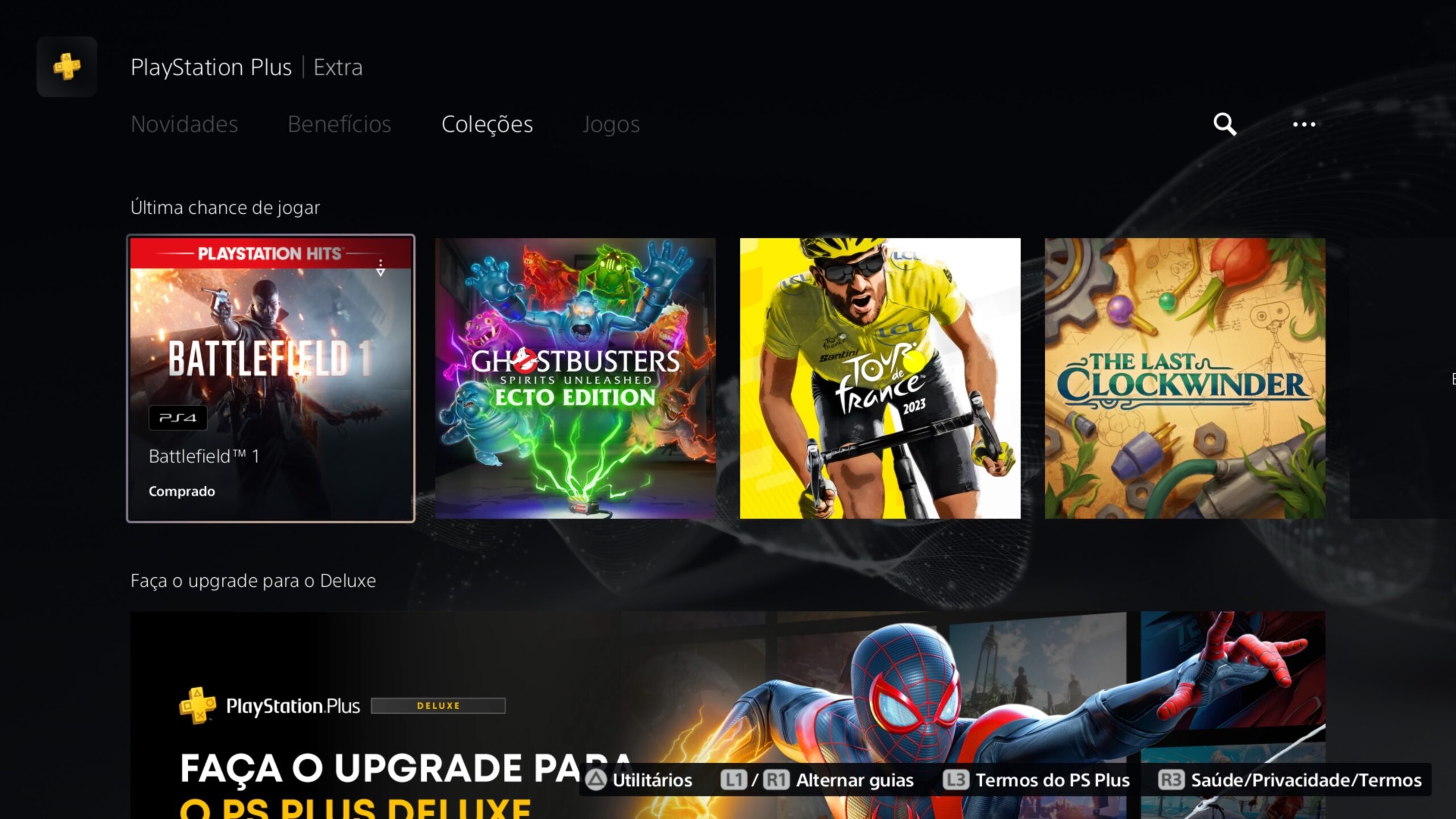 PS PLUS ULTIMA CHANCE PARA JOGAR