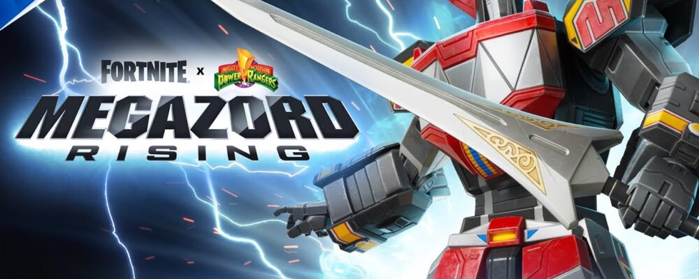 O Megazord chegou com tudo no Fortnite e você já pode pilotá-lo!