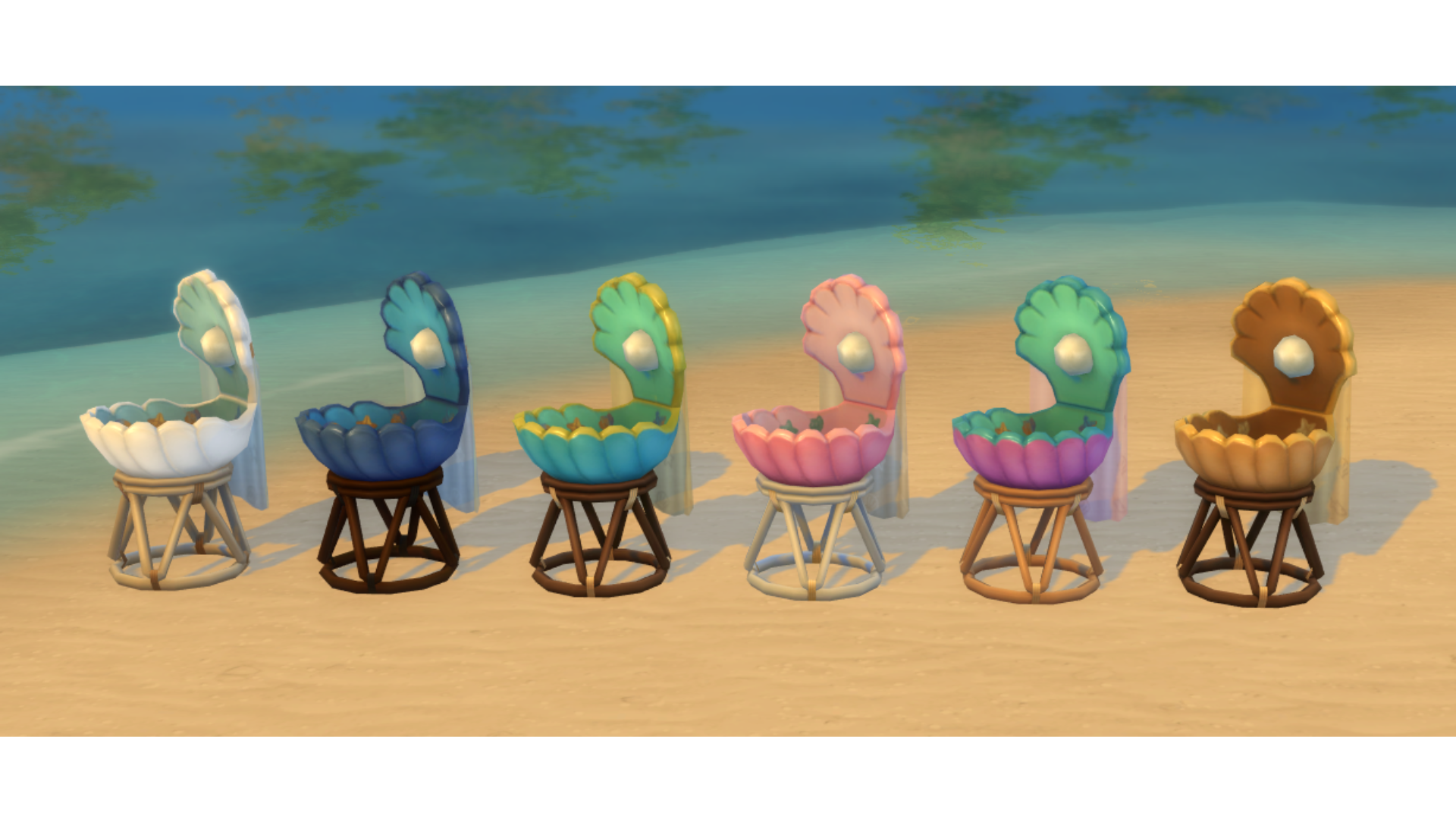 Canção de Ninar do Oceano para Sims bebês Sereias