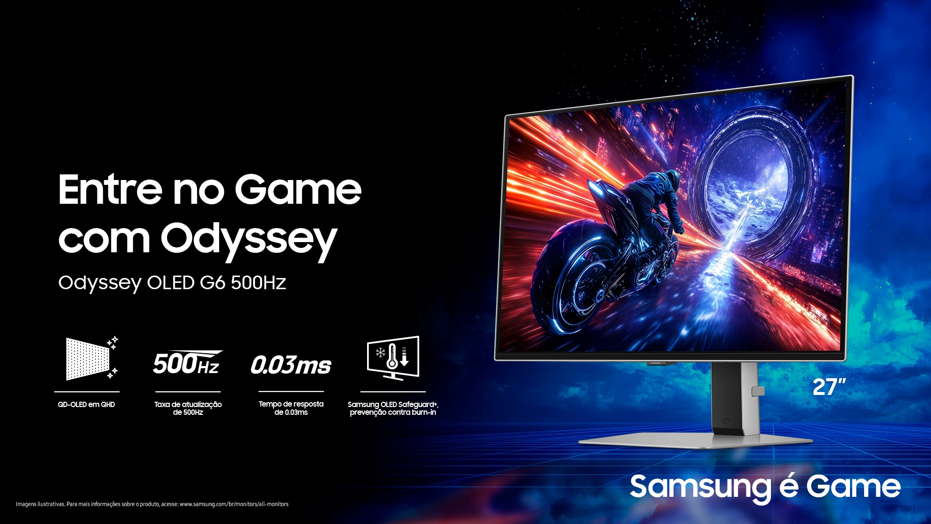 Odyssey OLED G6 500Hz
