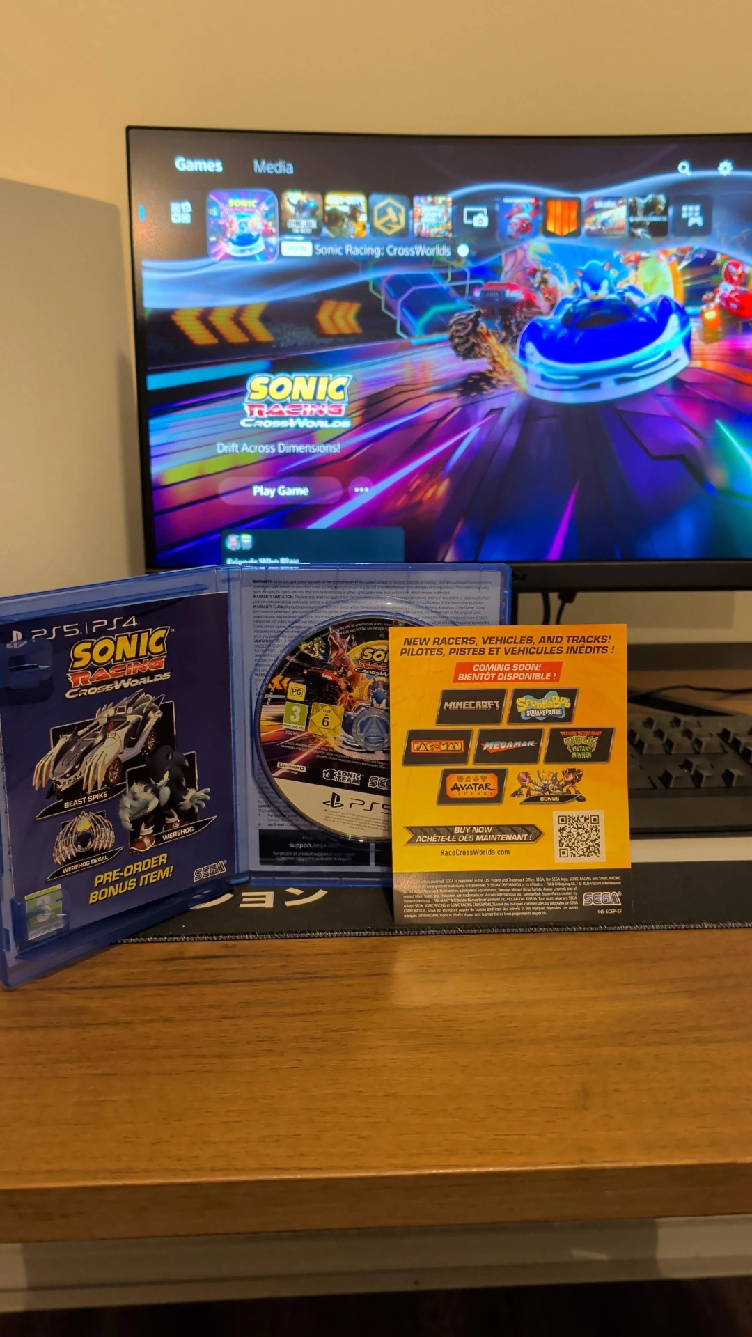 Mega Man Sonic Racing