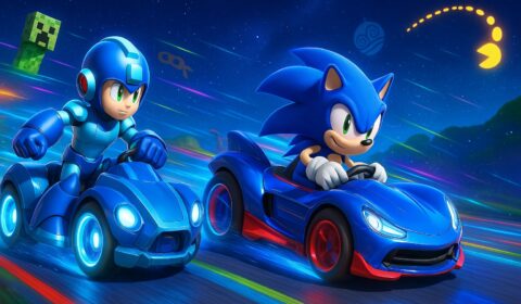 Mega Man está a caminho de Sonic Racing: CrossWorlds