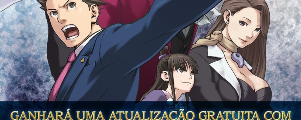Protesto! Phoenix Wright: Ace Attorney Trilogy terá português do Brasil em atualização gratuita