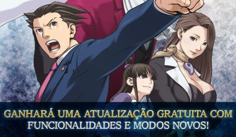 Protesto! Phoenix Wright: Ace Attorney Trilogy terá português do Brasil em atualização gratuita