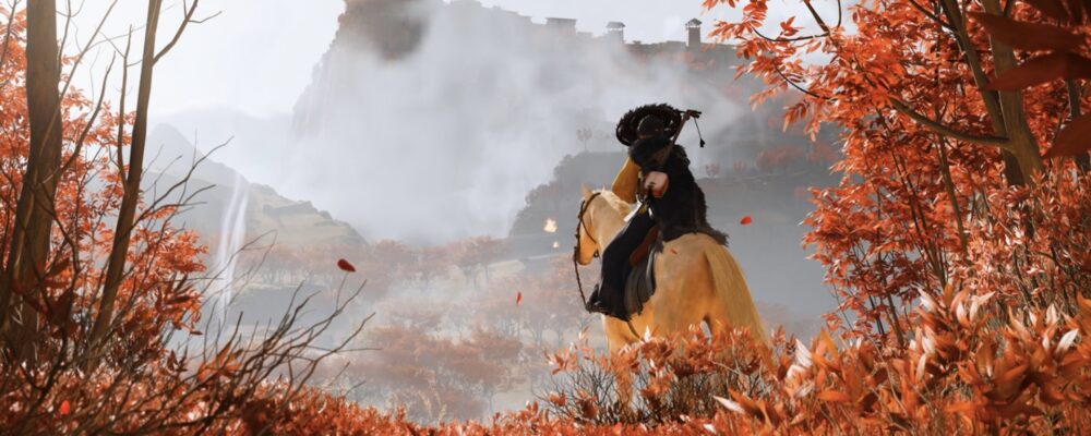 Tela limpa: Ghost of Yōtei rechaça mini mapa e tinha amarela