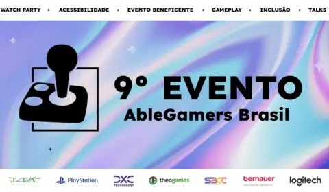 AbleGamersBR 2025 celebra 9ª edição em São Paulo e online