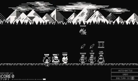 Bossfight Tactics mistura roguelike tático e sarcasmo retro