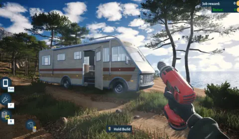 Bus Flipper Simulator transforma busão velho em luxo indie