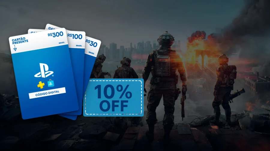 Cupom de desconto da Nuuvem ajuda jogadores a economizar em Gift Cards para PS Store