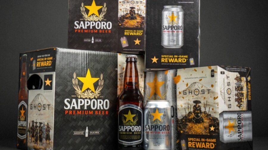 Ghost of Yōtei ganha cerveja temática com direito a item in-game