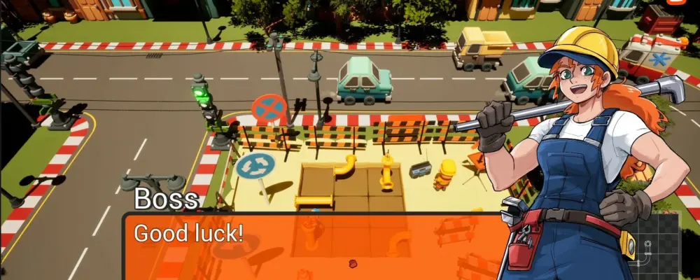 Jogamos Pipeworks Puzzle e suas conexões de encanamento