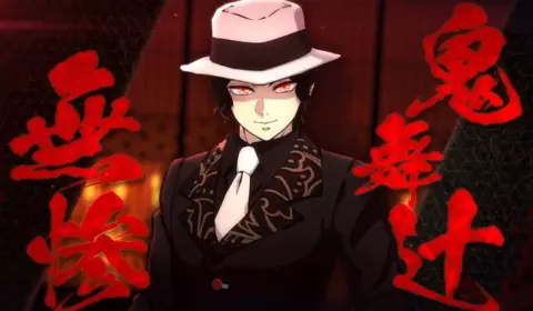 Muzan chega em The Hinokami Chronicles 2 do Castelo Infinito