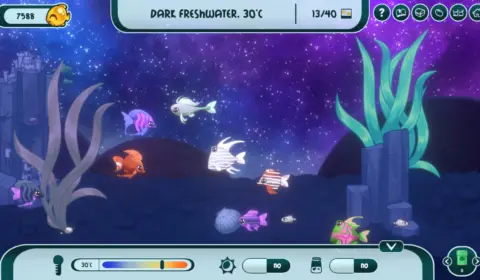 My Joyful Aquarium: o joguinho fofíssimo e terapia digital