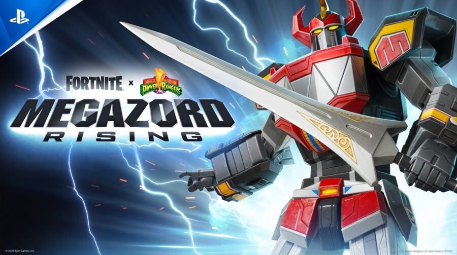 O Megazord chegou com tudo no Fortnite e você já pode pilotá-lo!