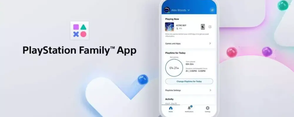 PlayStation lança aplicativo de controle parental