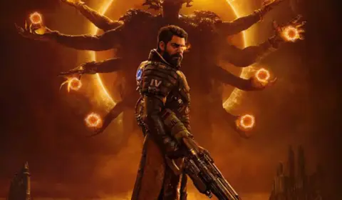 Saros chega ao PS5 em março de 2026 rodando a 60 fps