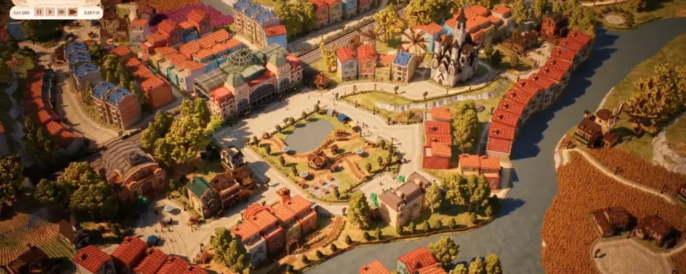 Town to City é um city builder aconchegante em estilo voxel