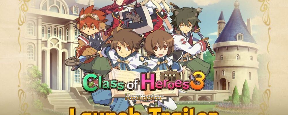 Veja o trailer de lançamento de Class of Heroes 3 Remaster; já disponível – PSX Brasil