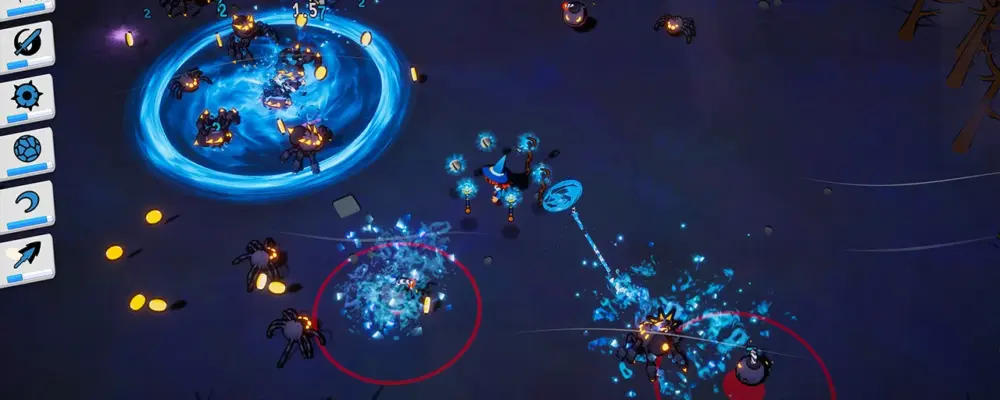 Wandness WandCraft Survivor é magia caótica em roguelike