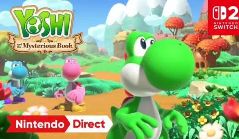 Yoshi and the Mysterious Book chega ao Switch 2 em 2026