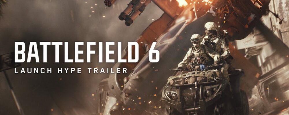 Battlefield 6 explode tudo em trailer de lançamento com muita ação e boa música