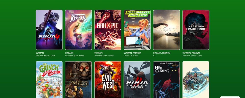 Ninja Gaiden 4 e Keeper são os destaques do Game Pass em Outubro de 2025