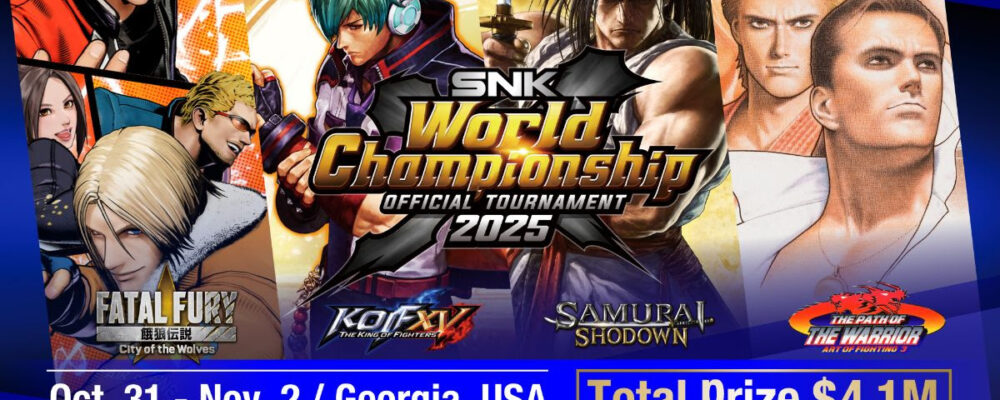 Novos detalhes do SNK World Championship 2025 – PSX Brasil