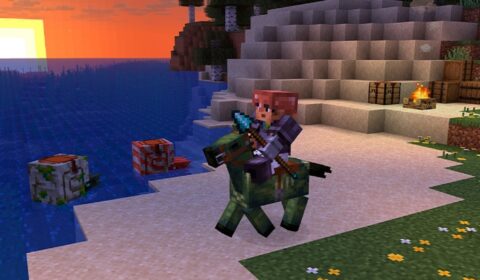 Minecraft: tudo sobre o encantamento Lunge e como usá-lo com a nova lança