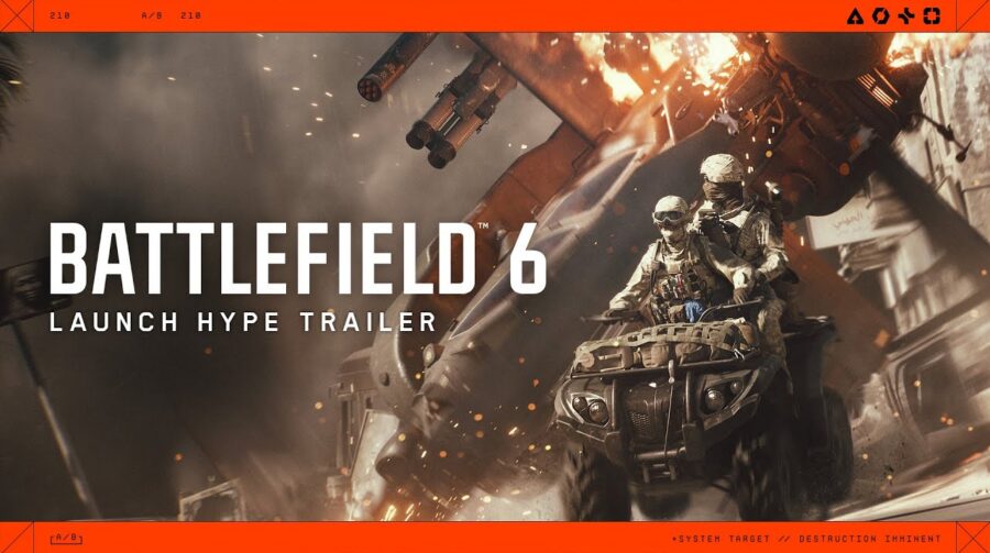 Battlefield 6 explode tudo em trailer de lançamento com muita ação e boa música
