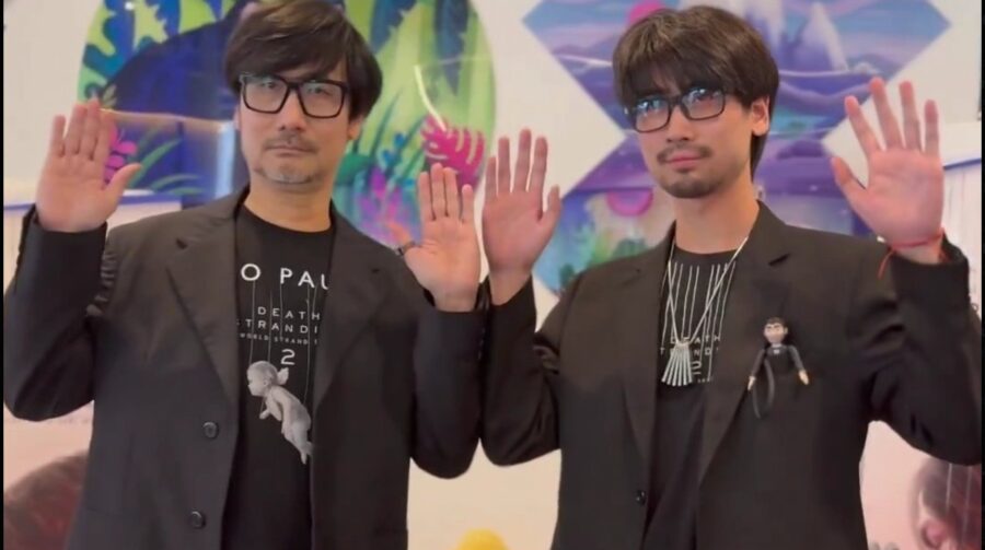 Hideo Kojima conhece sósia brasileiro, posa com fãs e vive dias de estrela na BGS