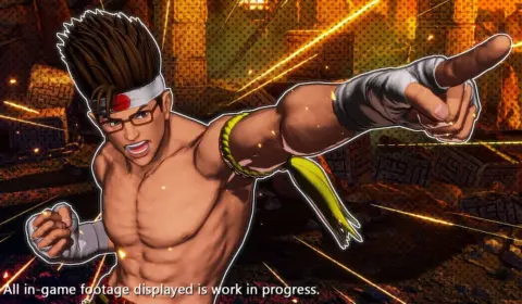 Joe Higashi chega chutando em Fatal Fury City of the Wolves