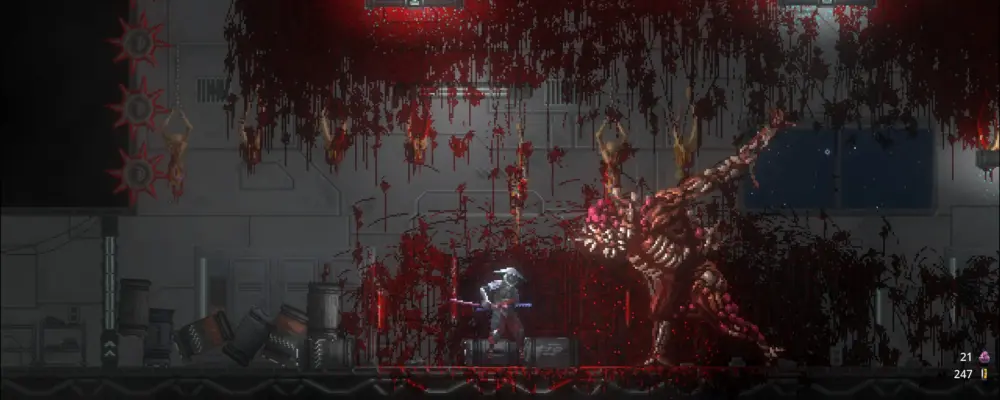 Katanaut: samurai espacial, sangue e roguelite brutal