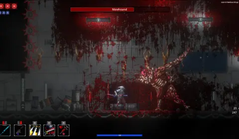 Katanaut: samurai espacial, sangue e roguelite brutal