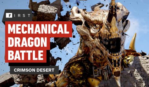 Novo vídeo de gameplay de Crimson Desert mostra batalha contra dragão mecânico Golden Star – PSX Brasil