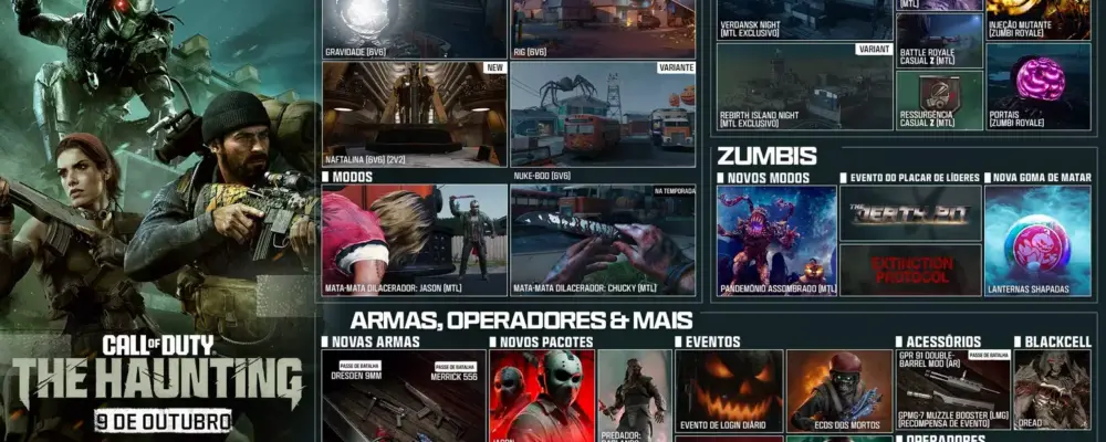 Predador, Jason e Chucky invadem Call of Duty: Black Ops 6