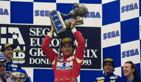 SEGA homenageará Ayrton Senna na BGS 2025 com troféu Sonic