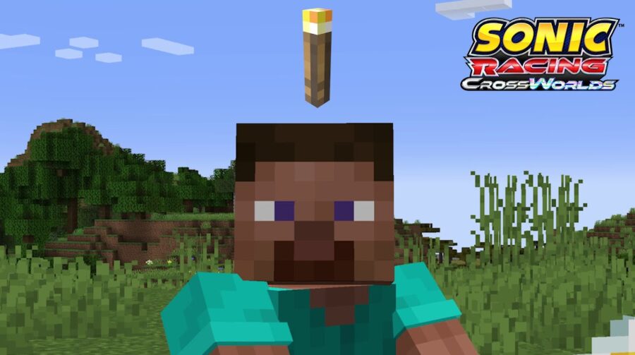 Sonic Racing: CrossWorlds anuncia collab com Minecraft