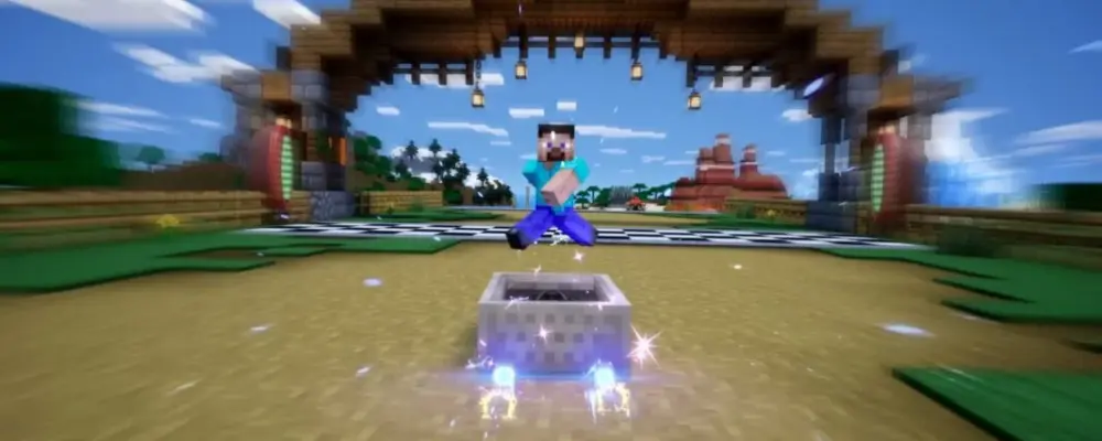 Sonic Racing: CrossWorlds recebe DLC de Minecraft | GameHall