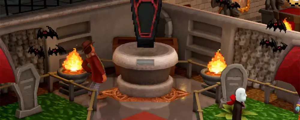 Two Point Museum recebe crossover com Vampire Survivors