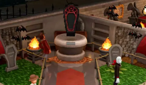 Two Point Museum recebe crossover com Vampire Survivors