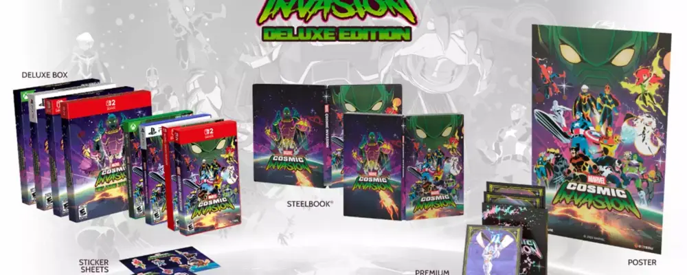 Marvel Cosmic Invasion com edições físicas Deluxe e Standard