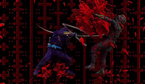Nekurogahara: Psycho Ronins é um samurai cyberpunk brutal