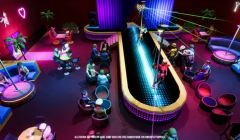 The Boss Gangsters: Nightlife glamour, crime e bugs de boate