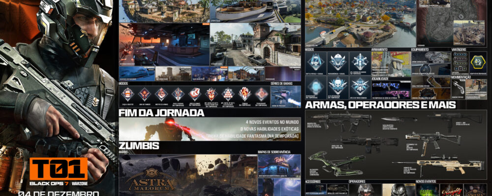 Todos os detalhes da Temporada 1 de Call of Duty: Black Ops 7 e Warzone